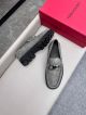 Ferragamo Man Grey Calfskin Business Leather Shoes 0428101 (3)_th.jpg